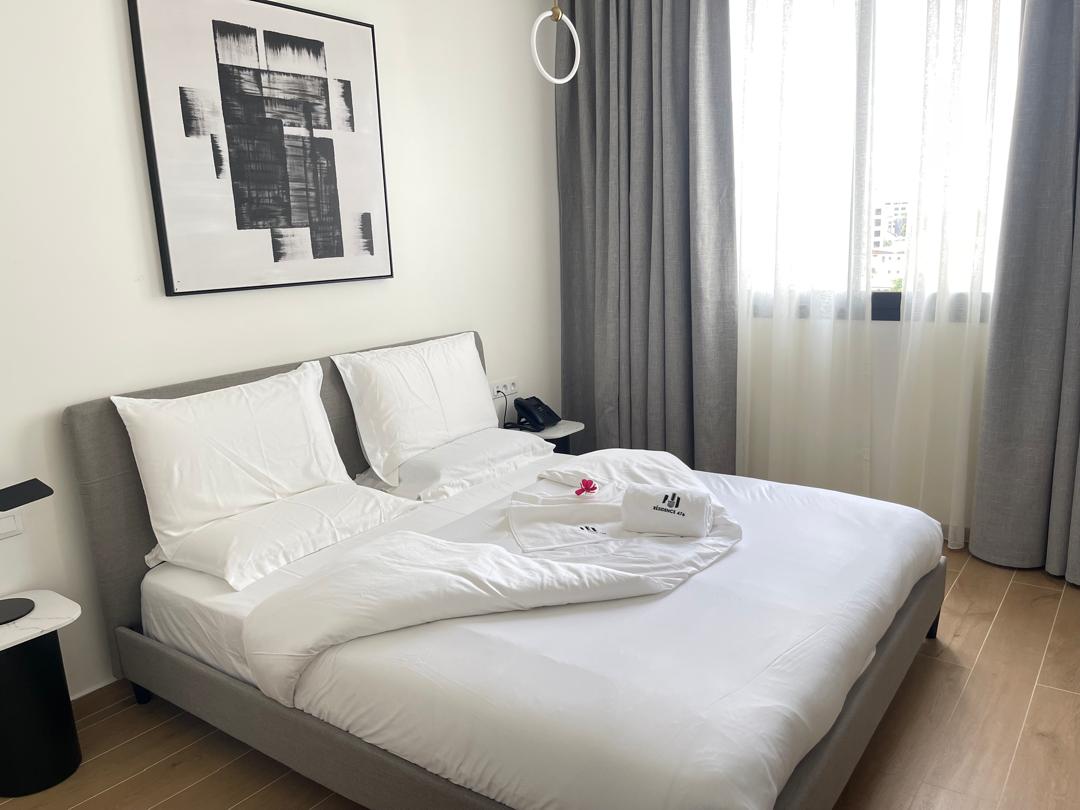 Apartment to rent - Yaoundé, Bastos, Bastos centre prix à la nuitée,? - 1 living room(s), 2 bedroom(s), 3 bathroom(s) - 150 000 FCFA / month