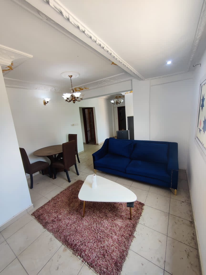 Apartment to rent - Douala, Bonamoussadi, Bonamoussadi en bordure de route - 1 living room(s), 2 bedroom(s), 2 bathroom(s) - 200 000 FCFA / month