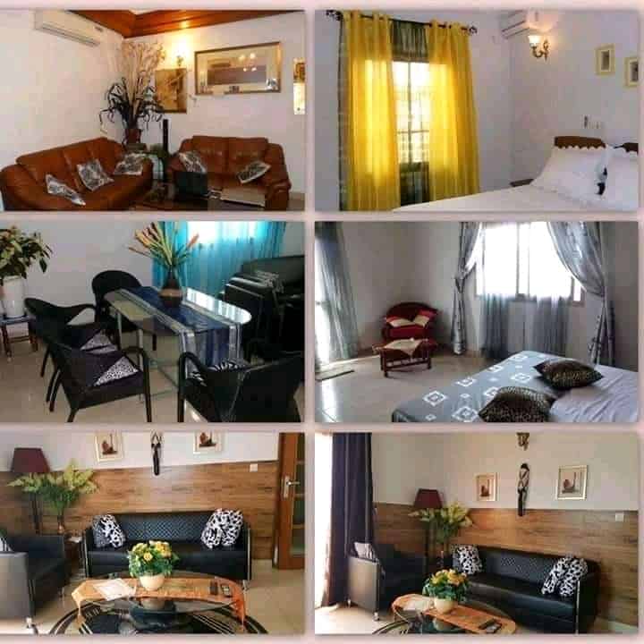 Apartment to rent - Yaoundé, Biyem-Assi, RÉSIDENCE THOUNDALIA MEUBLÉS DE LUXE - 4 living room(s), 8 bedroom(s), 8 bathroom(s) - 51 500 FCFA / month