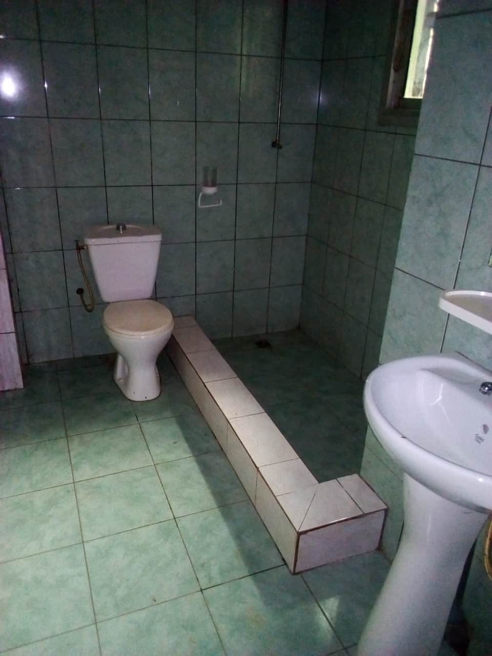 Apartment to rent - Yaoundé, Mfandena, pas loin de la cave - 1 living room(s), 2 bedroom(s), 2 bathroom(s) - 250 000 FCFA / month