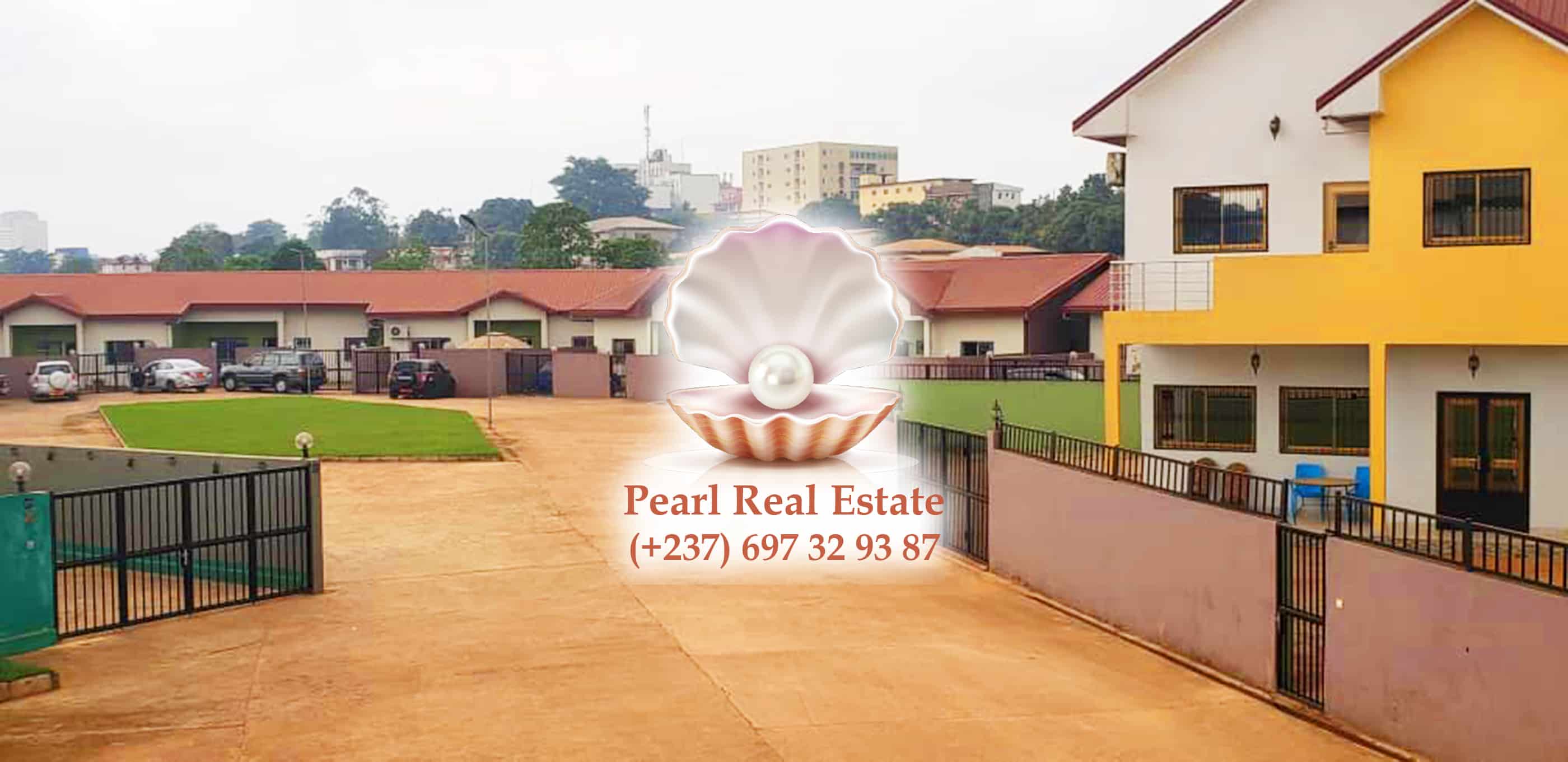 House (Villa) to rent - Yaoundé, Mfandena, Omnisports - 1 living room(s), 3 bedroom(s), 3 bathroom(s) - 450 000 FCFA / month