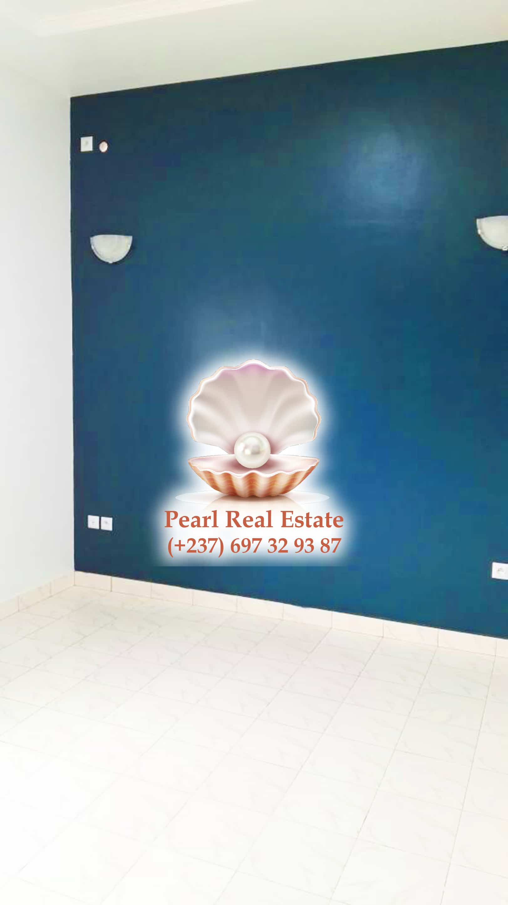 Maison (Villa) à louer - Yaoundé, Mfandena, Omnisports - 1 salon(s), 3 chambre(s), 3 salle(s) de bains - 450 000 FCFA / mois