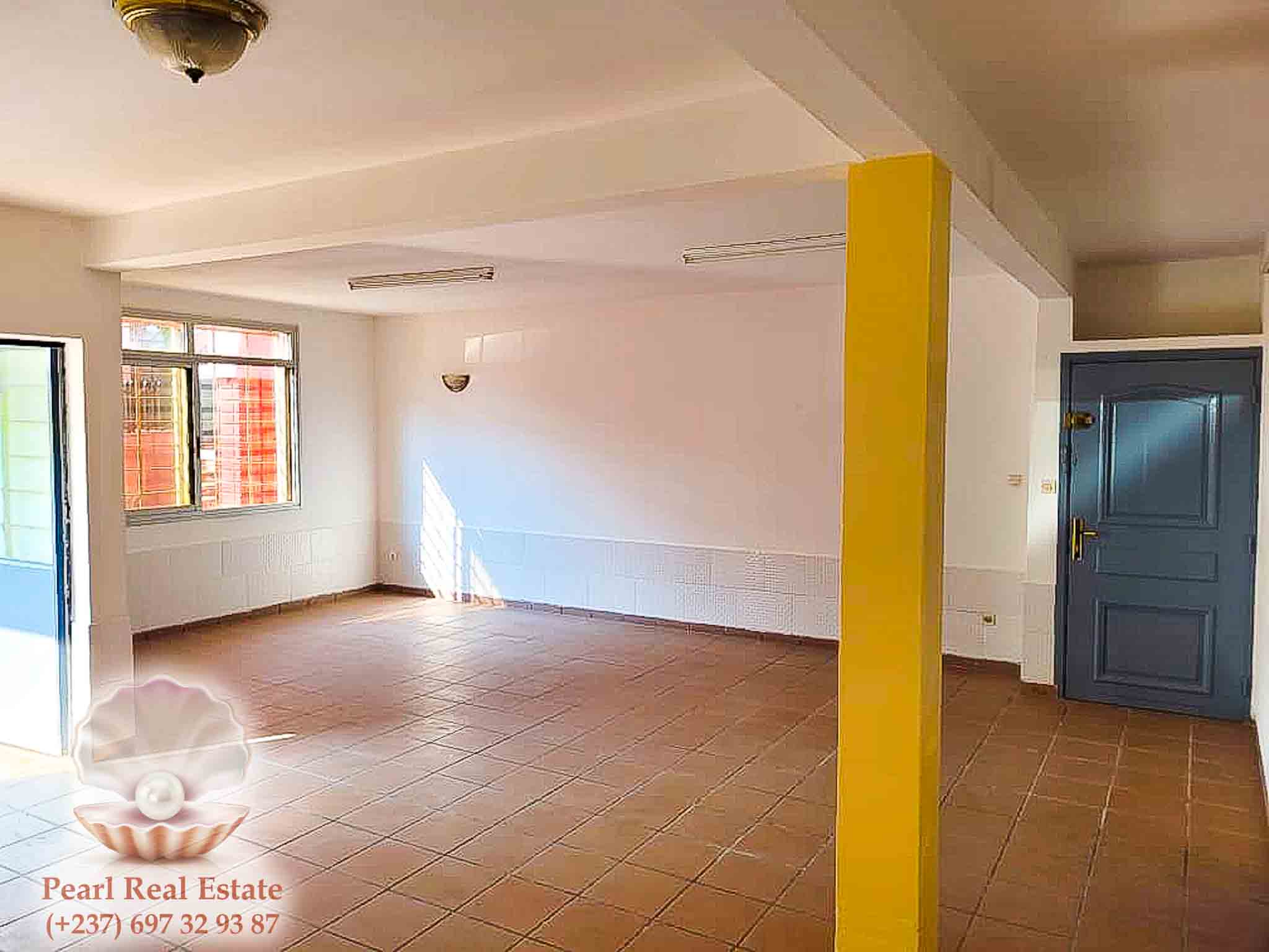 Appartement à louer - Yaoundé, Mfandena, Omnisports - 1 salon(s), 3 chambre(s), 2 salle(s) de bains - 350 000 FCFA / mois