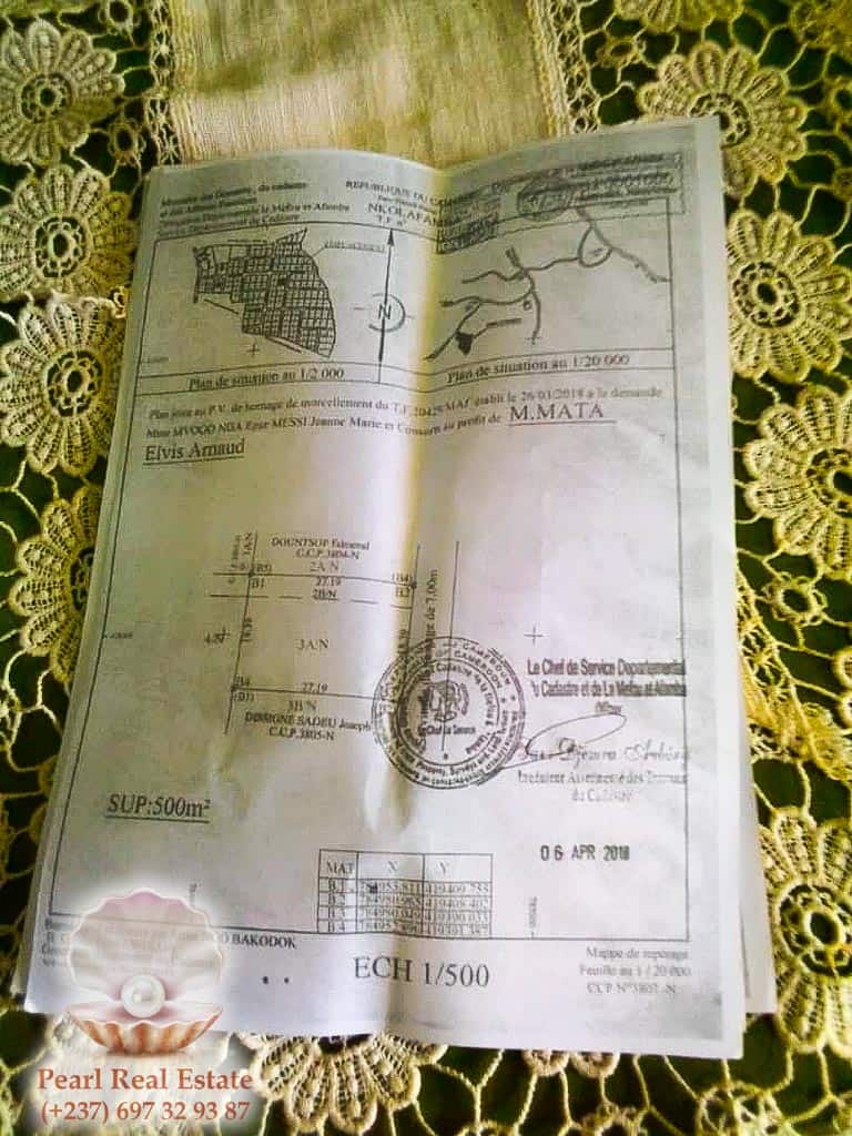 Land for sale at Yaoundé, Mfou, Collège Père Monti - 350 m2 - 25 000 000 FCFA