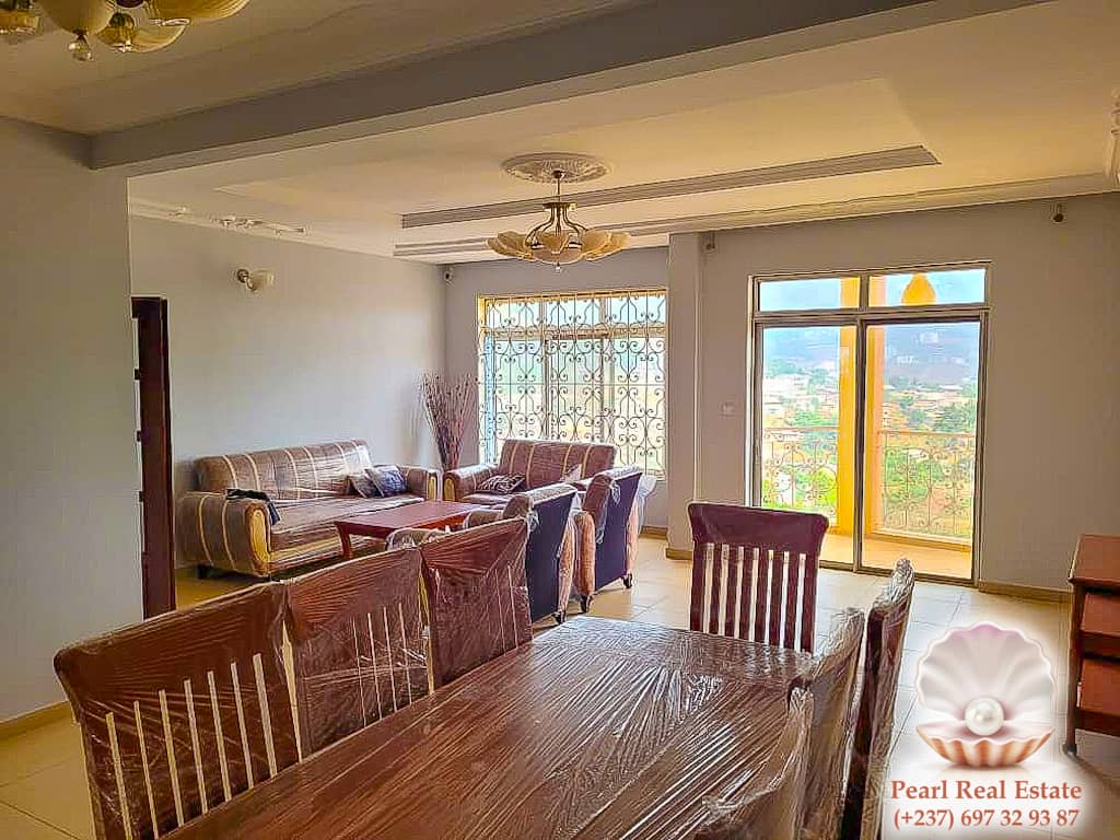 Appartement à louer - Yaoundé, Bastos, Bastos - 1 salon(s), 2 chambre(s), 1 salle(s) de bains - 500 000 FCFA / mois