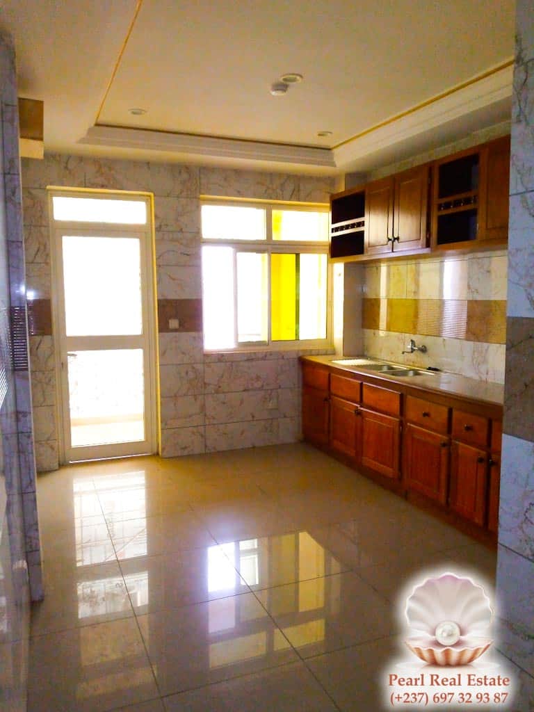 Appartement à louer - Yaoundé, Bastos, Ambassade de Chine - 1 salon(s), 3 chambre(s), 2 salle(s) de bains - 1 300 000 FCFA / mois