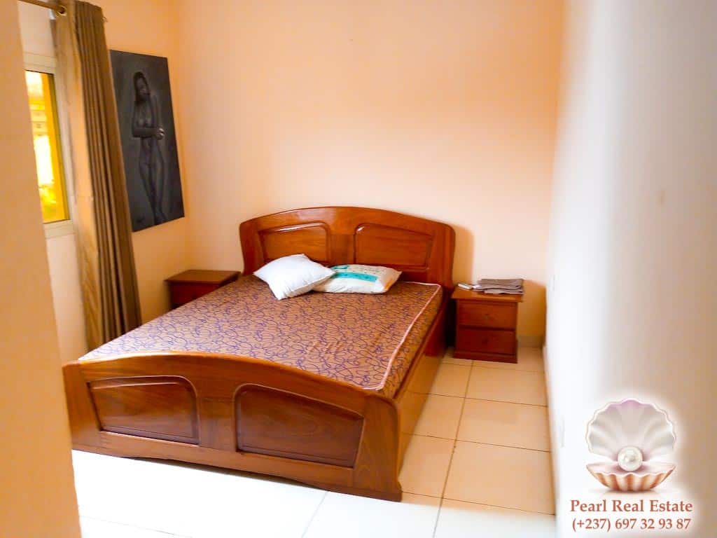 Appartement à louer - Yaoundé, Bastos, Bastos - 1 salon(s), 2 chambre(s), 1 salle(s) de bains - 1 500 000 FCFA / mois