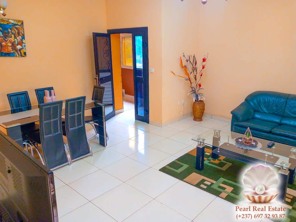 Appartement à louer - Yaoundé, Bastos, Bastos - 1 salon(s), 2 chambre(s), 1 salle(s) de bains - 1 500 000 FCFA / mois