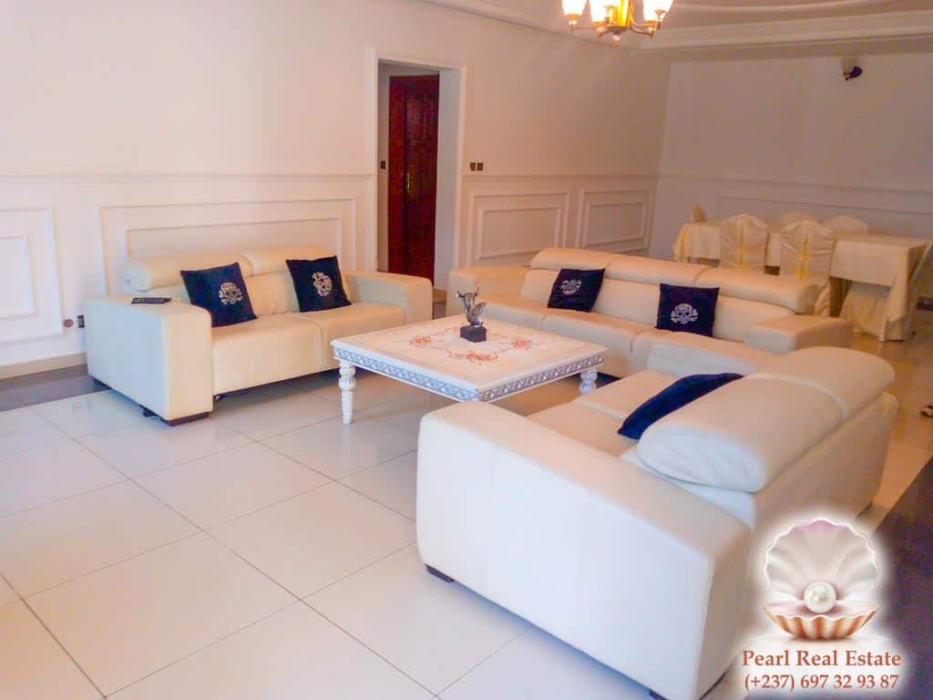 Apartment to rent - Yaoundé, Bastos, Entrée ambassade de Chine - 1 living room(s), 2 bedroom(s), 1 bathroom(s) - 1 200 000 FCFA / month