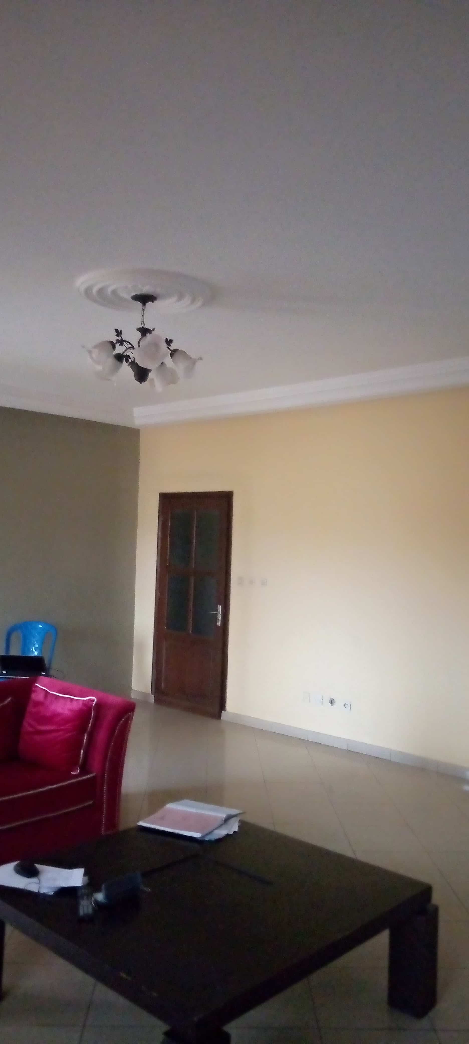 Apartment to rent - Yaoundé, Mfandena, Mfandena - 1 living room(s), 2 bedroom(s), 2 bathroom(s) - 375 000 FCFA / month
