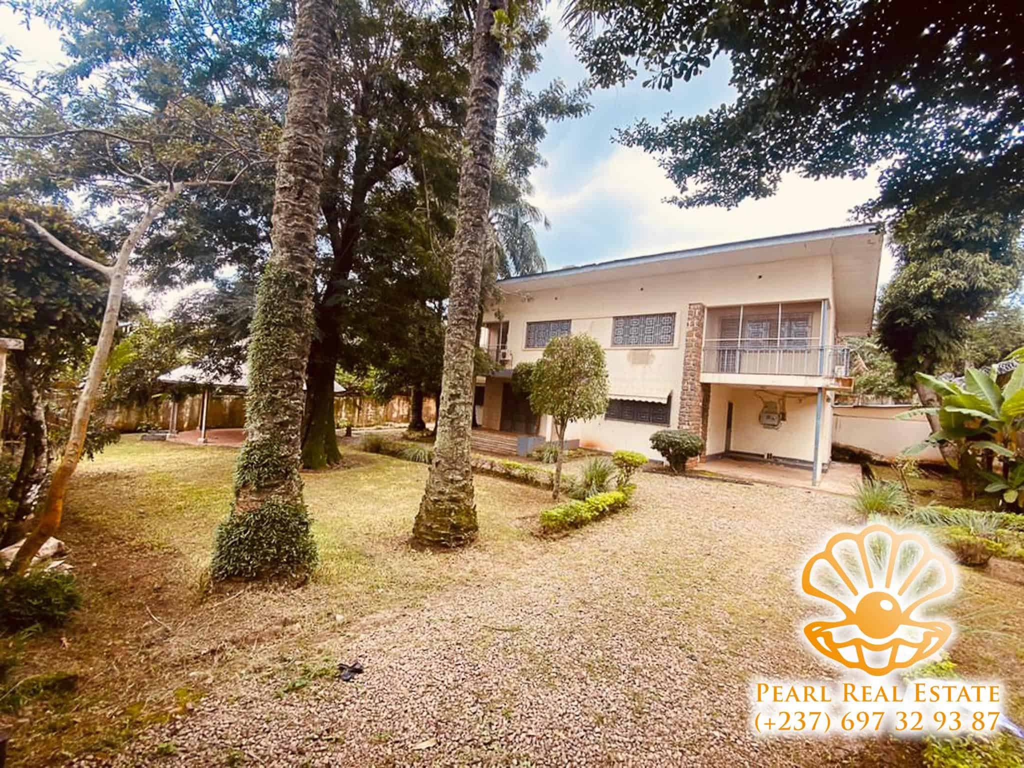 Maison (Villa) à louer - Yaoundé, Bastos, Ambassade d'Israël - 1 salon(s), 4 chambre(s), 3 salle(s) de bains - 1 200 000 FCFA / mois