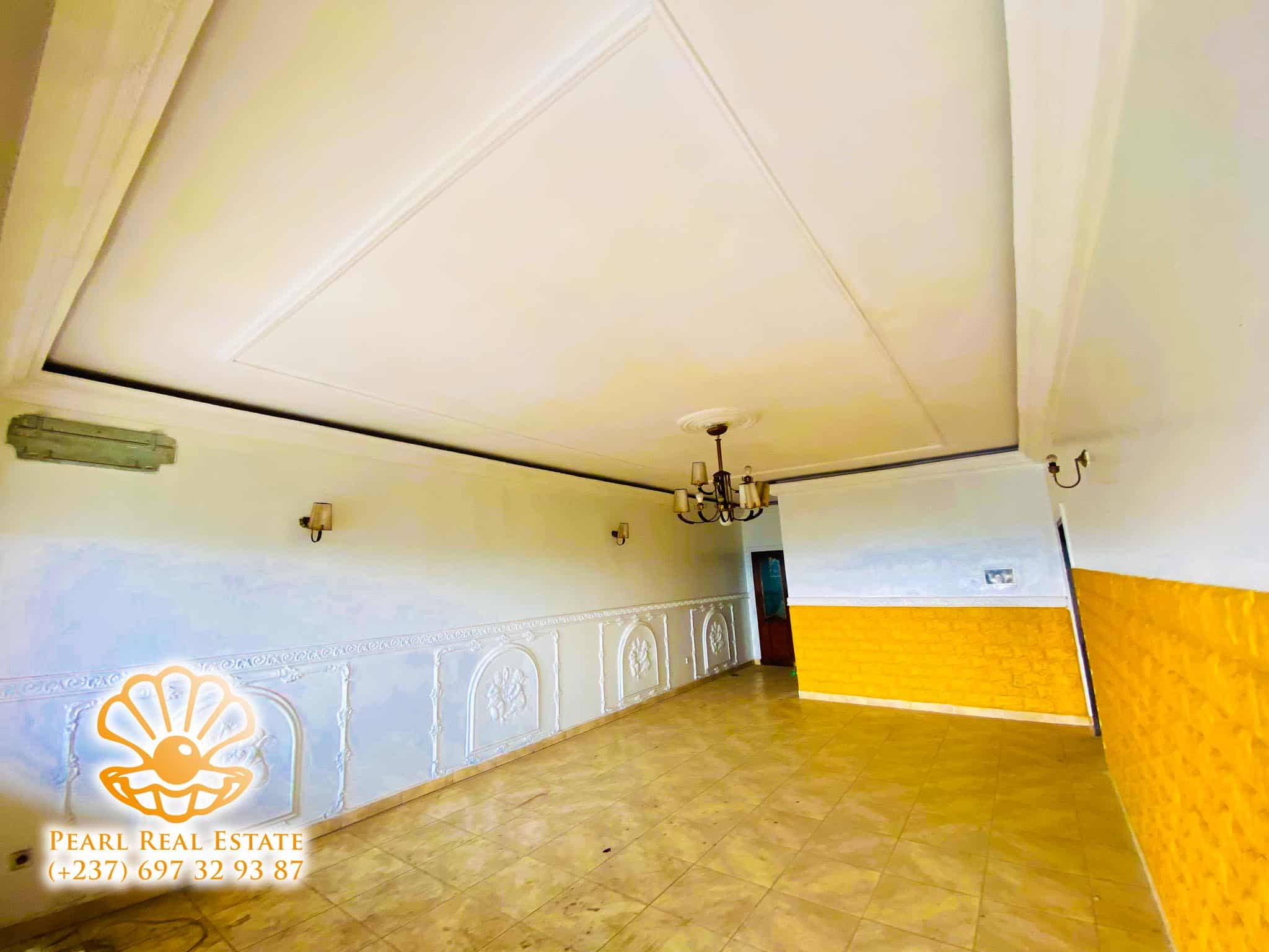 Appartement à louer - Yaoundé, Mfandena, Nouvelle route - 1 salon(s), 2 chambre(s), 1 salle(s) de bains - 250 000 FCFA / mois