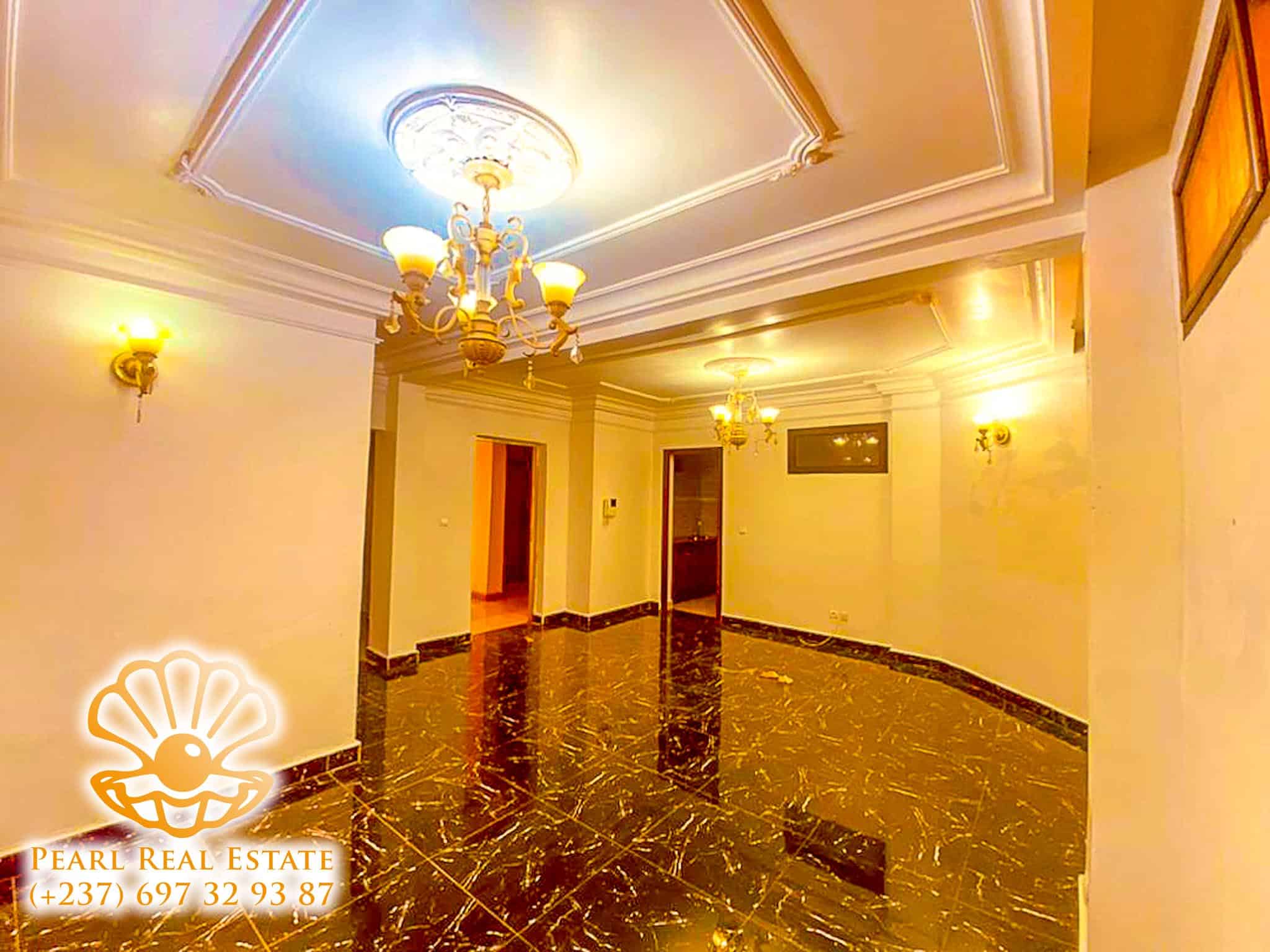 Apartment to rent - Yaoundé, Bastos, Ambassade d'Espagne - 1 living room(s), 2 bedroom(s), 1 bathroom(s) - 400 000 FCFA / month