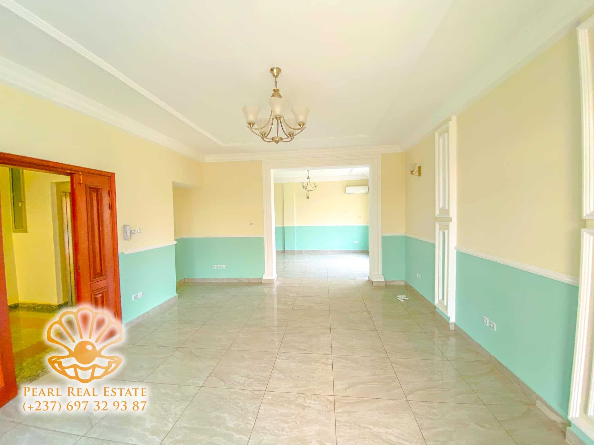 Appartement à louer - Yaoundé, Bastos, Tradex Bastos - 1 salon(s), 2 chambre(s), 1 salle(s) de bains - 900 000 FCFA / mois