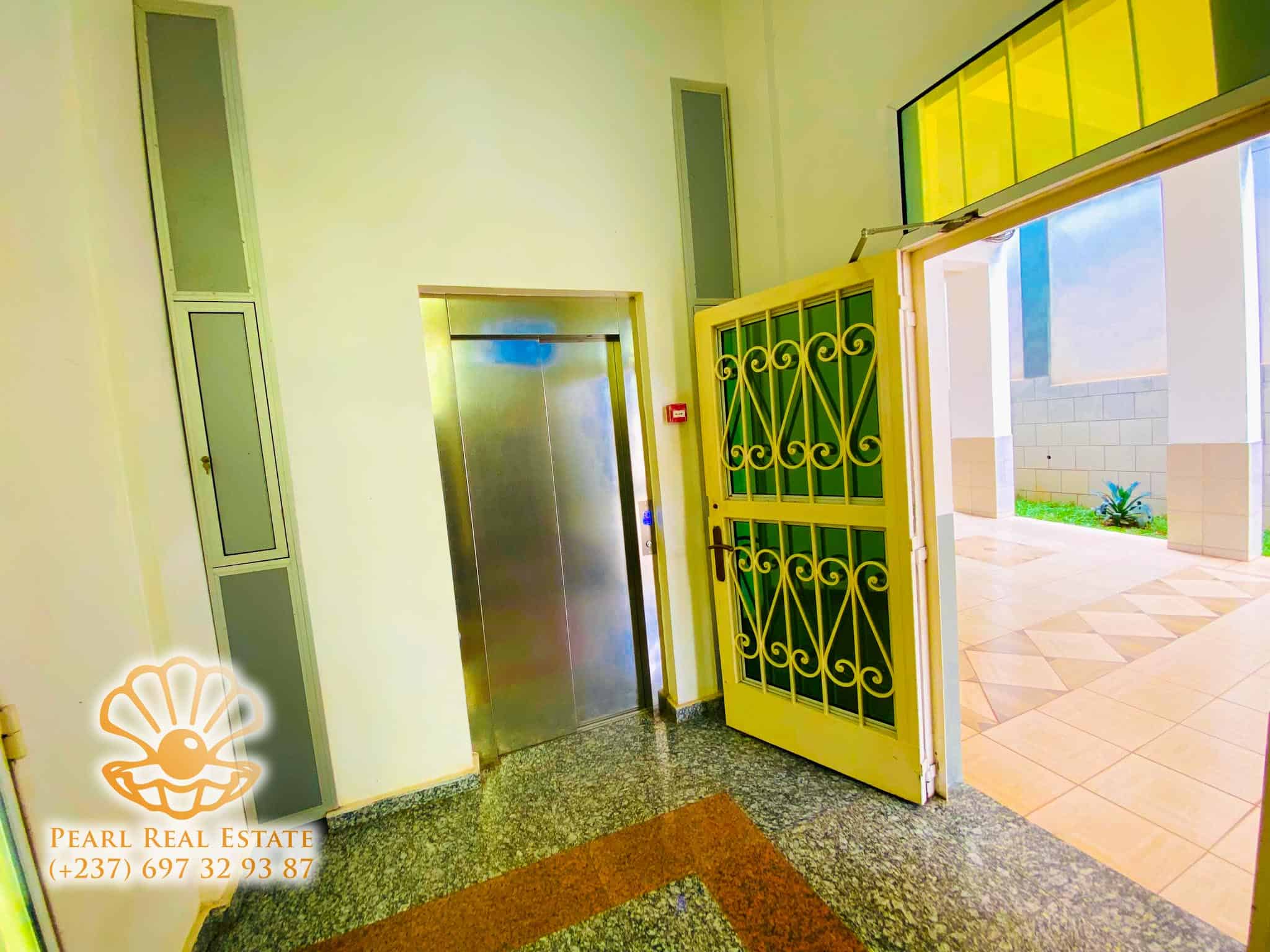 Appartement à louer - Yaoundé, Bastos, Tradex Bastos - 1 salon(s), 2 chambre(s), 1 salle(s) de bains - 900 000 FCFA / mois