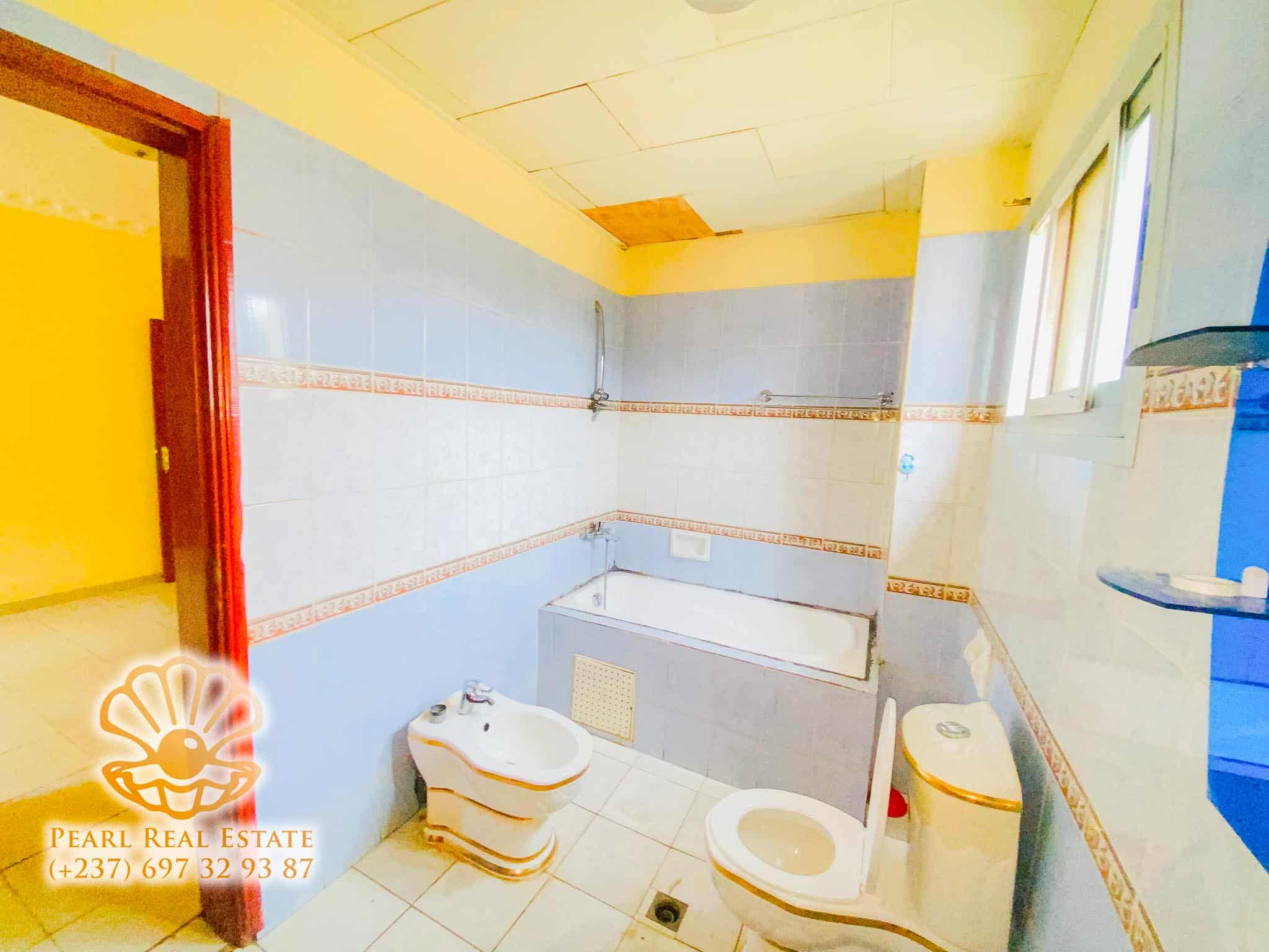 Appartement à louer - Yaoundé, Bastos, Dragages - 1 salon(s), 3 chambre(s), 2 salle(s) de bains - 600 000 FCFA / mois