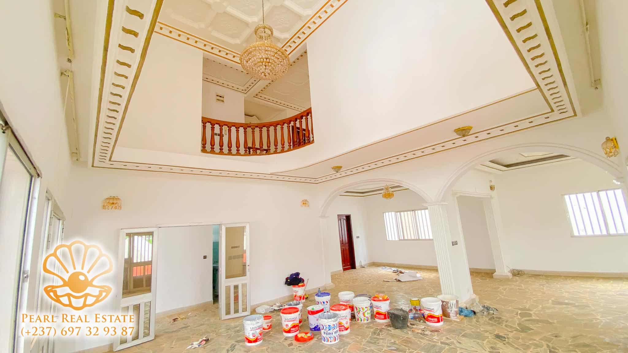 House (Villa) to rent - Yaoundé, Bastos, Ambassade de Chine - 1 living room(s), 4 bedroom(s), 3 bathroom(s) - 2 000 000 FCFA / month