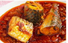 Stewed Mackerel Fish