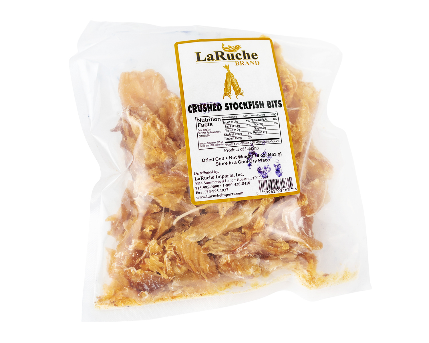 LaRuche Brand Stockfish Dust 16oz. 