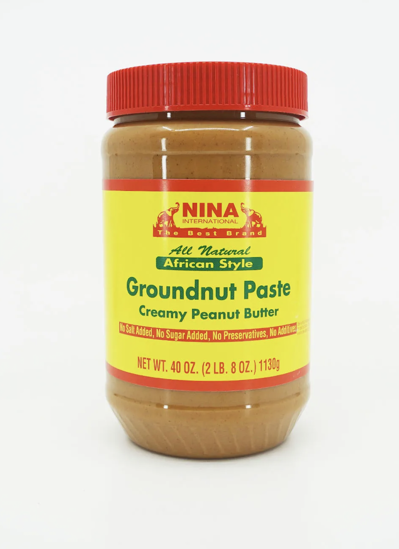 Natural Creamy Peanut Butter with No Salt Added