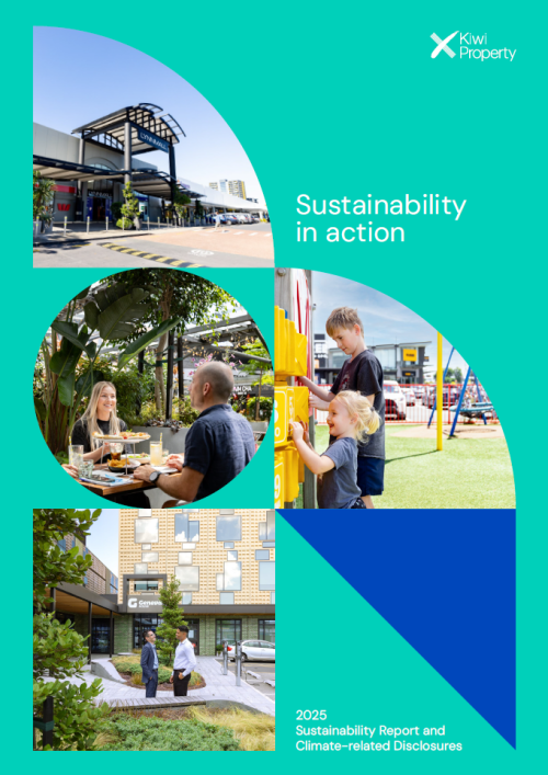 Fy25 sustainability report cover