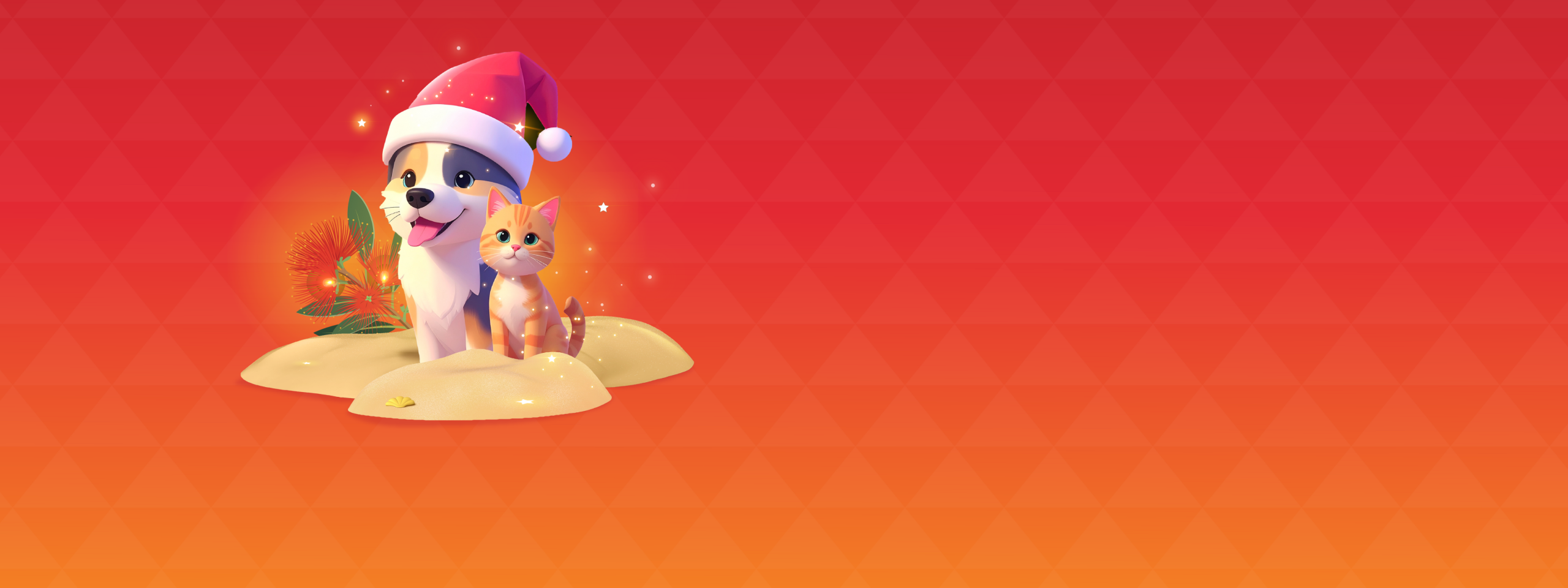 PAW-TRAITS WITH SANTA!