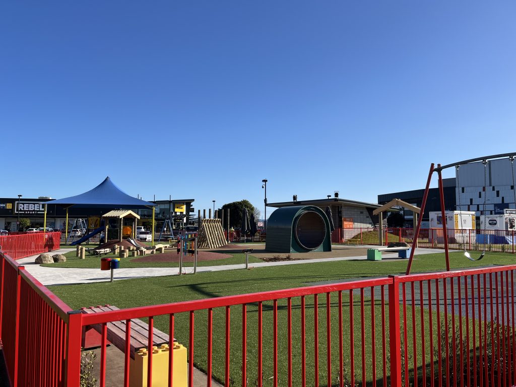 PLAYGROUND UPGRADED & NOW OPEN 