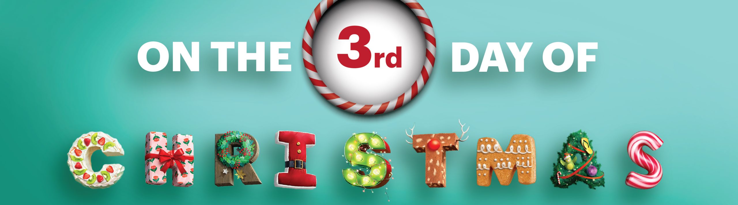 ON THE THIRD DAY OF CHRISTMAS