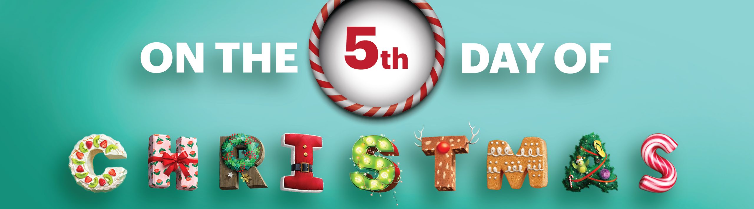 ON THE FIFTH DAY OF CHRISTMAS