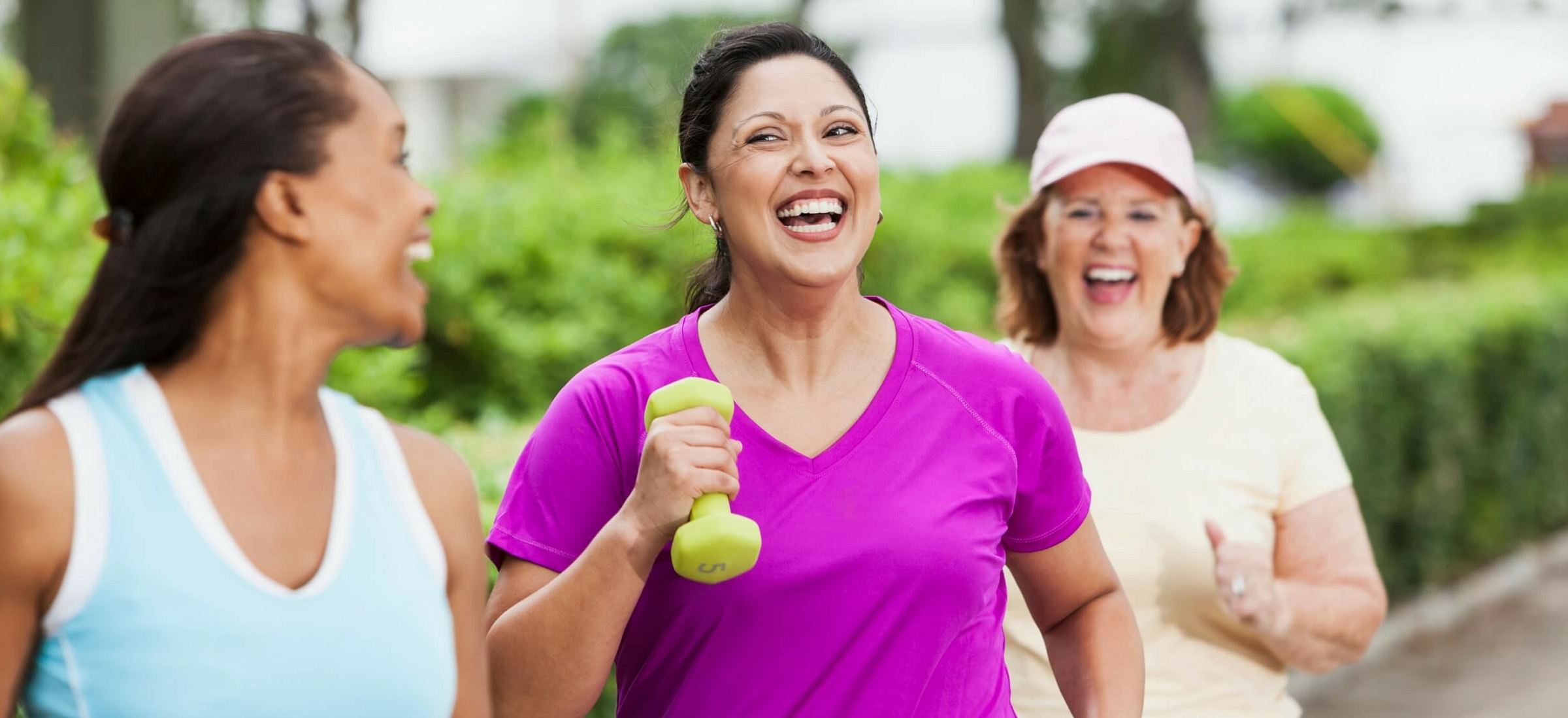 Women exercising