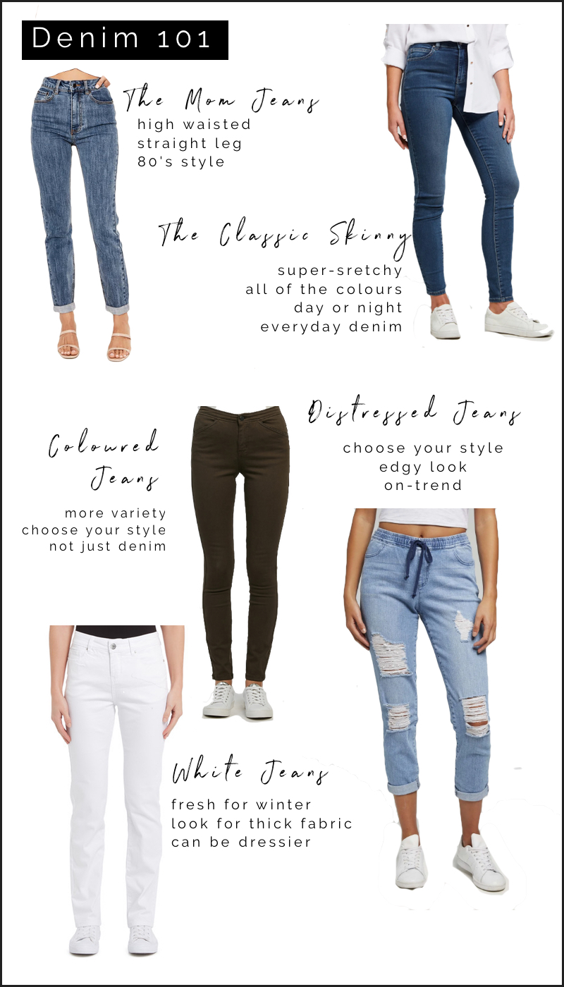 THE LAZY GIRLS GUIDE TO BUYING DENIM - Blog - The Plaza