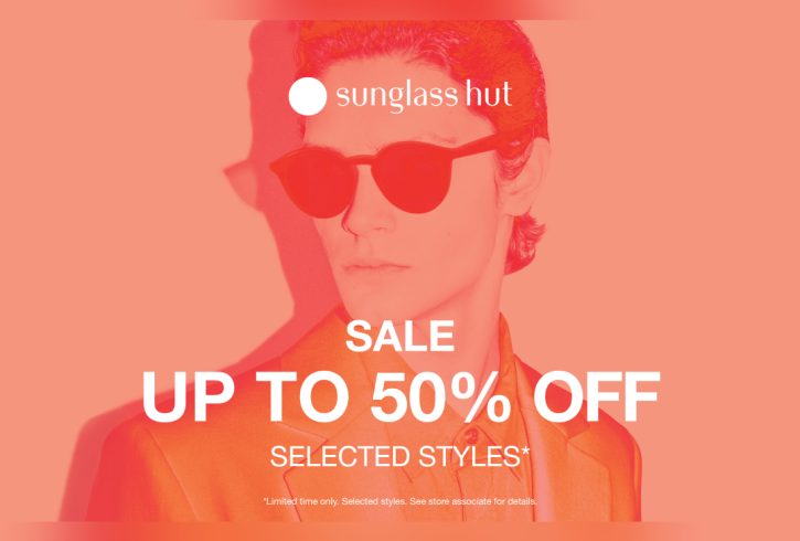 Up To 50% Off* Selected Styles | SUNGLASS HUT