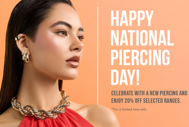 Happy National Piercing Day! | LOVISA