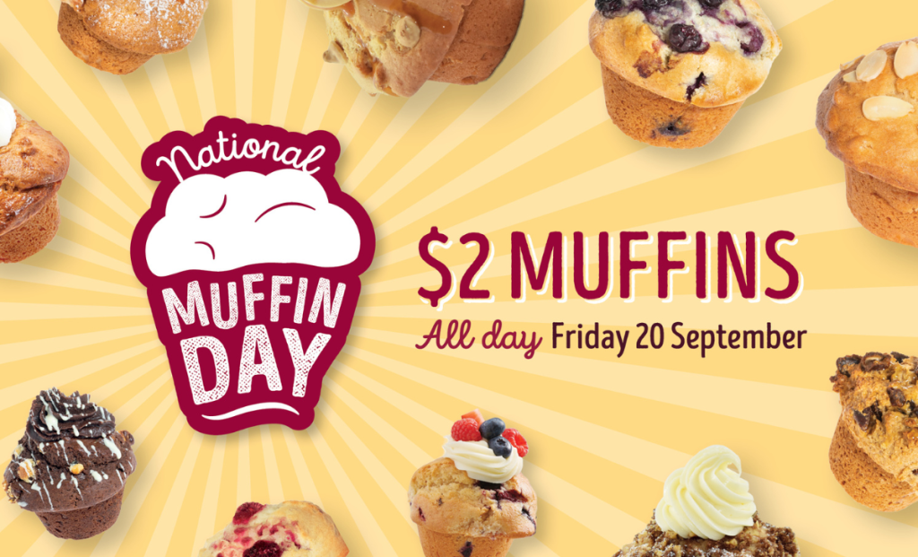 National $2 Muffin Day | MUFFIN BREAK