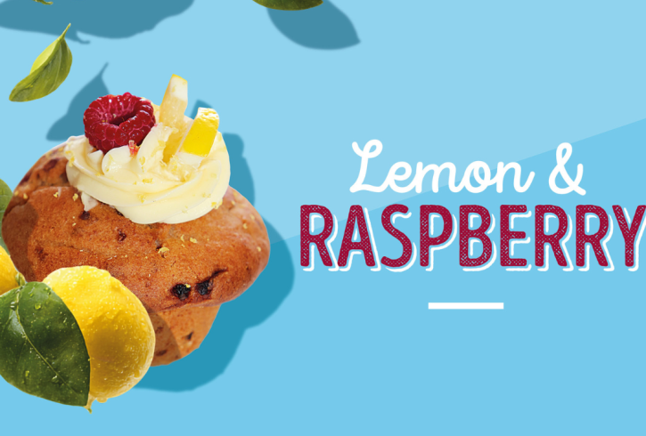 The Lemon & Raspberry Muffin | MUFFIN BREAK