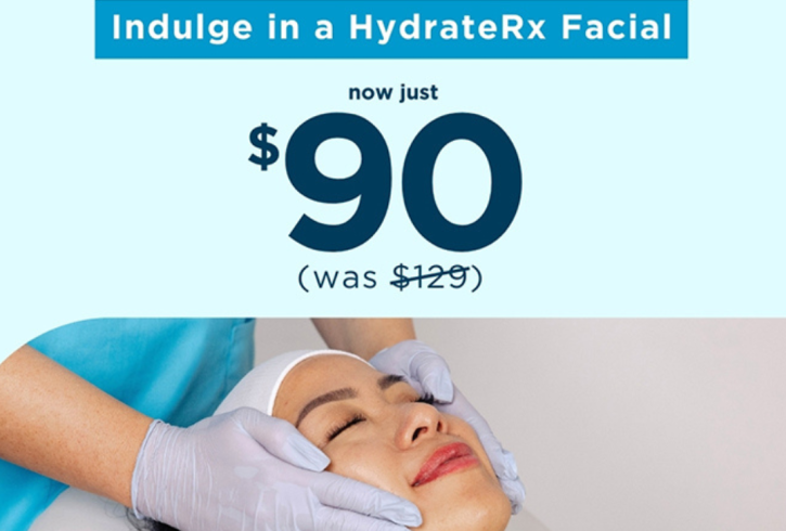 HYDRATE RX FACIAL $90 | THE COSMETIC CLINIC