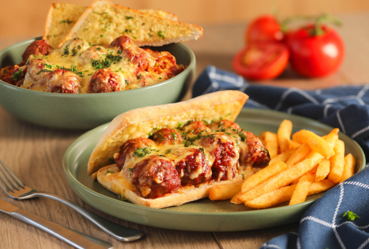 NEW Spaghetti Meatballs And Ciabatta Meatball Sandwich | THE COFFEE CLUB