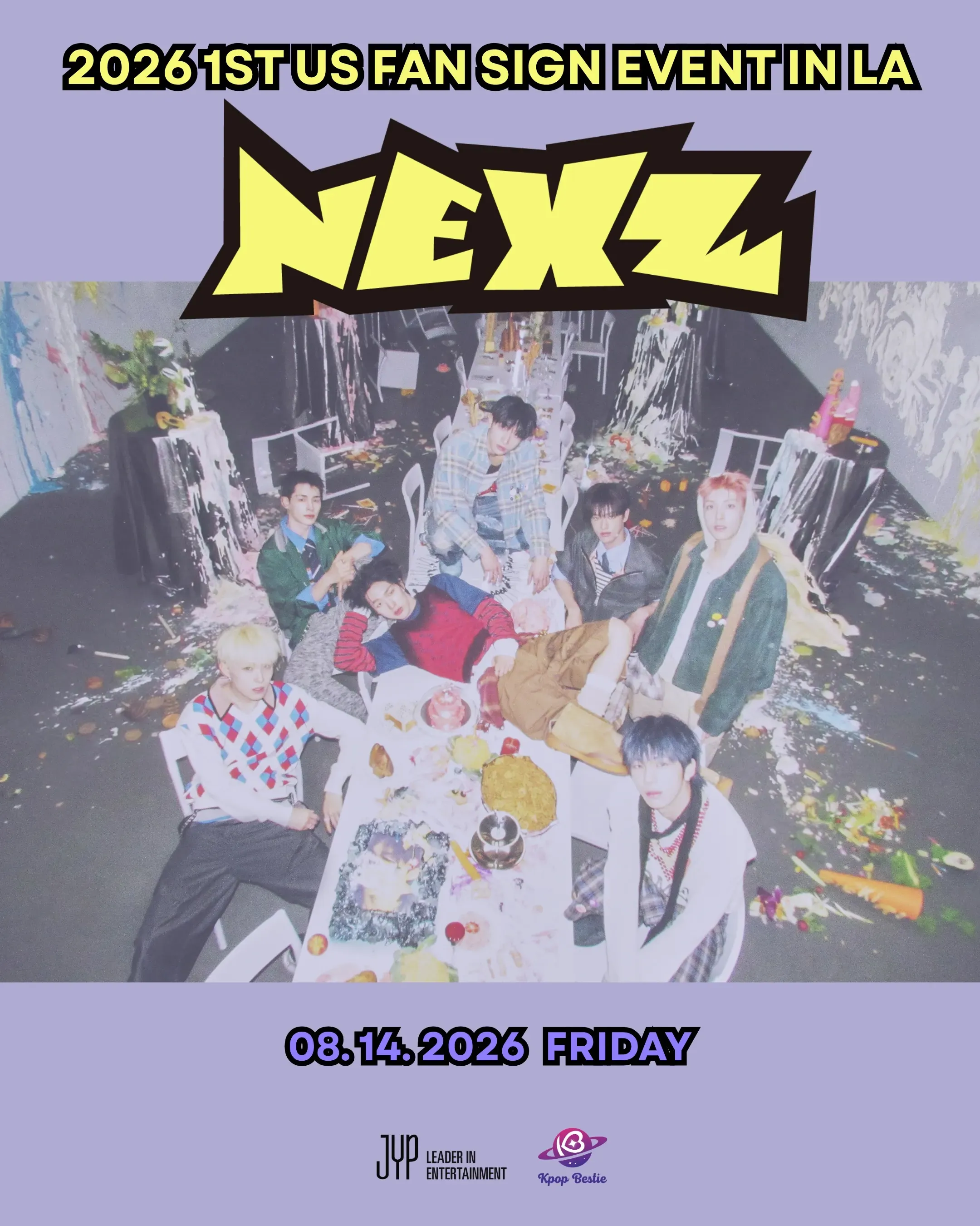 NEXZ, 2026 라이브 투어 개최…도쿄·오사카에서 스케줄 확정