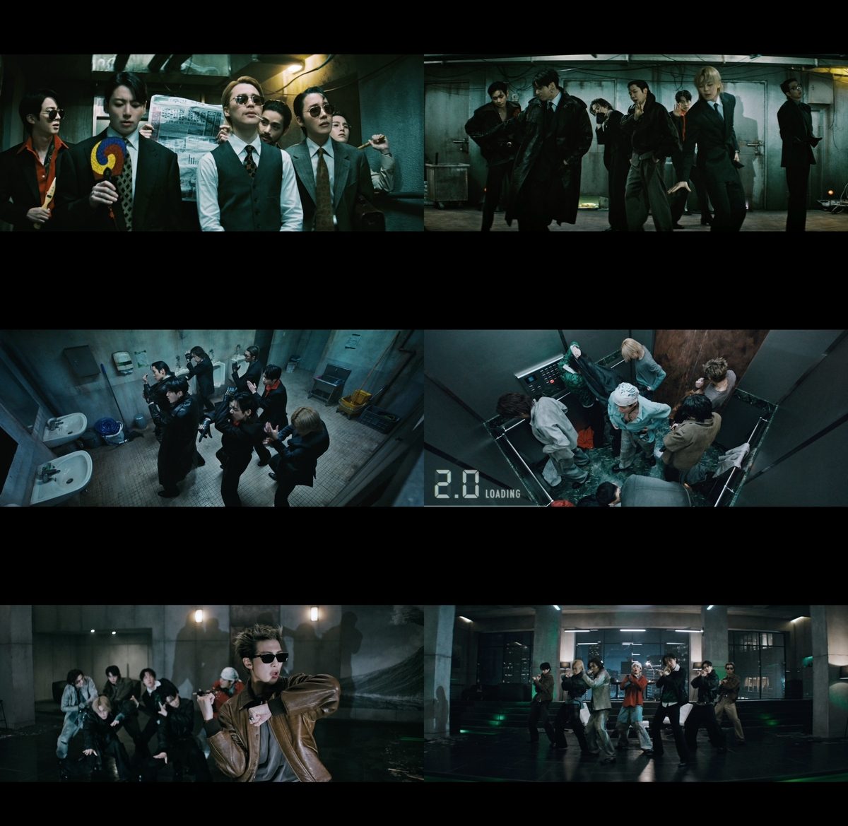 방탄소년단 신곡 '2.0' 뮤비, 영화 '올드보이' 오마주
