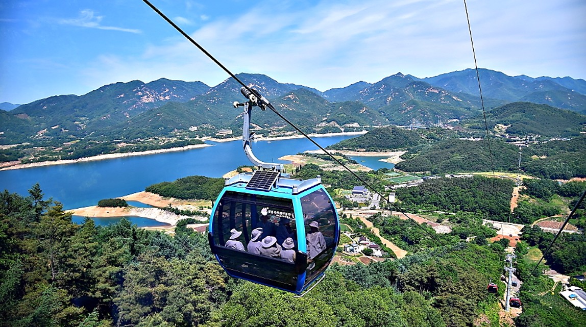 TELEFÉRICO DO LAGO CHEONGPUNG