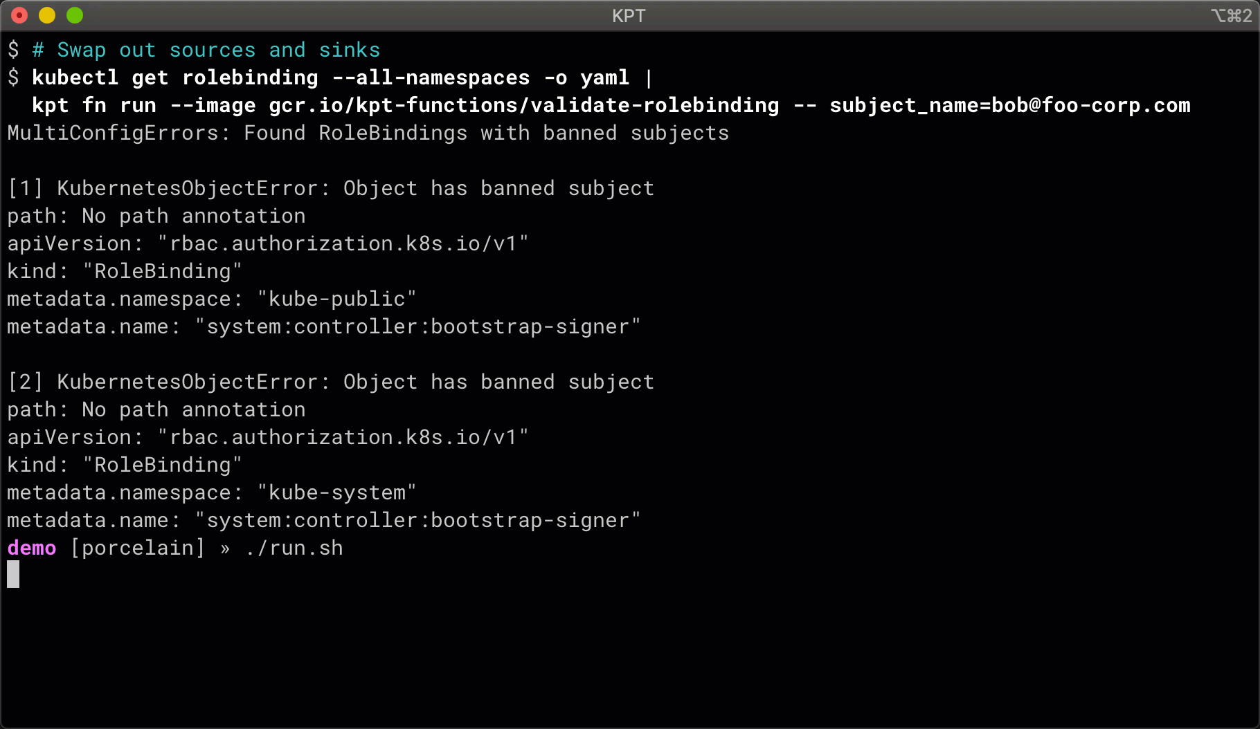 Functions Demo