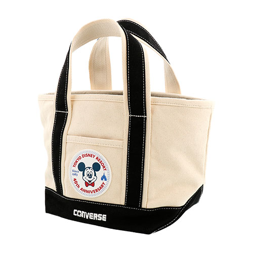 Tokyo Disney X CONVERSE | Tokyo Disney 40th Mickey Converse 米x黑 Totebag