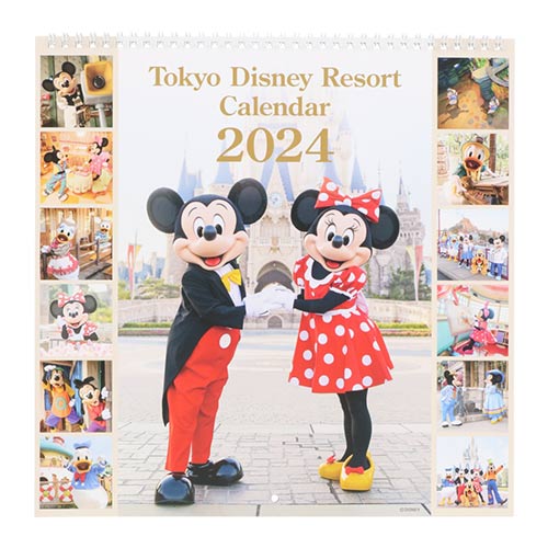 2023年8月新款 | Mickey & Friends 寫真2024掛牆月曆