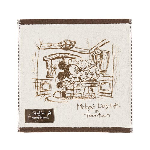 2023年10月新款 | Mickey 手繪圖案迷你毛巾