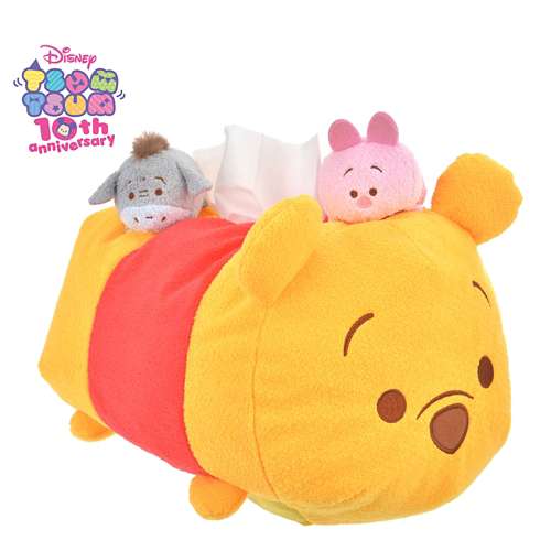 Tsum Tsum 十週年特集 | Winnie the Pooh Piglet Eeyore 紙巾套