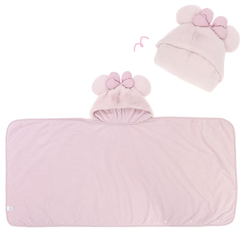 公仔的保暖物 | Minnie 粉紅色毛毯