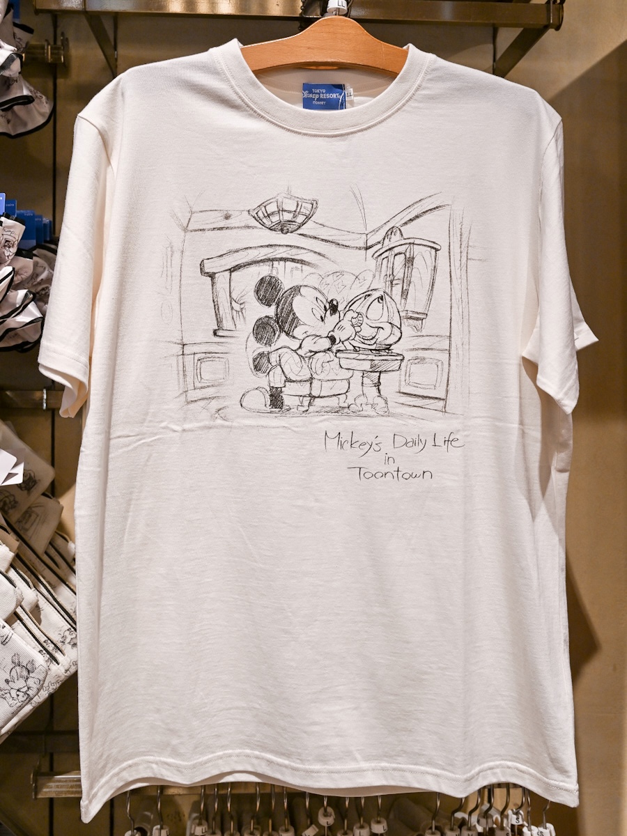 2023年1月新款 | Mickey's Day Life in Toontown T裇Size S、M、L、LL