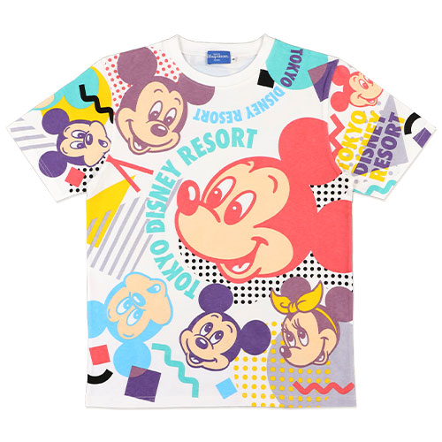 2023年4月新款 | Mickey Minnie白色大頭T裇(Size S、M、L、LL)