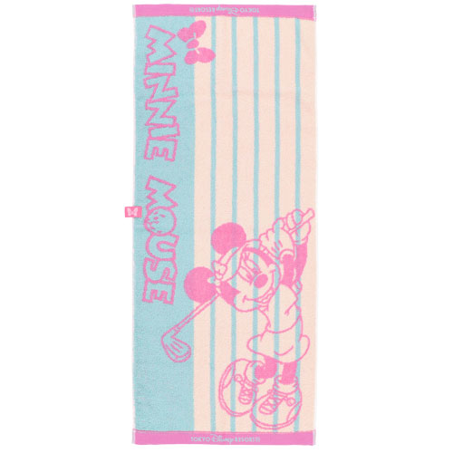 米妮商品特集 | 棒球 Minnie 洗臉毛巾