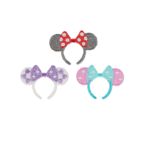 Disney Handycraft | Minnie頭"Cool" 刺繡布章套裝